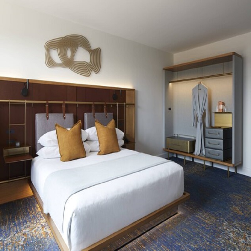 CFP1805 King Guest Room Hotel Fit-Out Furniture Tủ đựng quần áo Tủ đựng hành lý